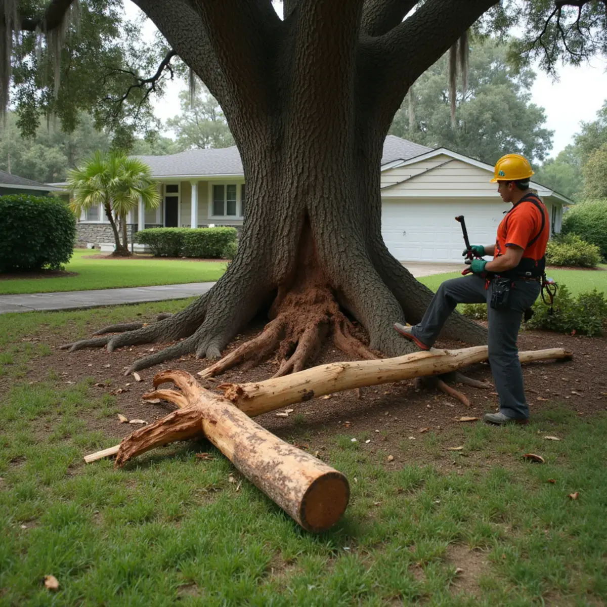 Repeated limb failure, signs a tree needs to be removed