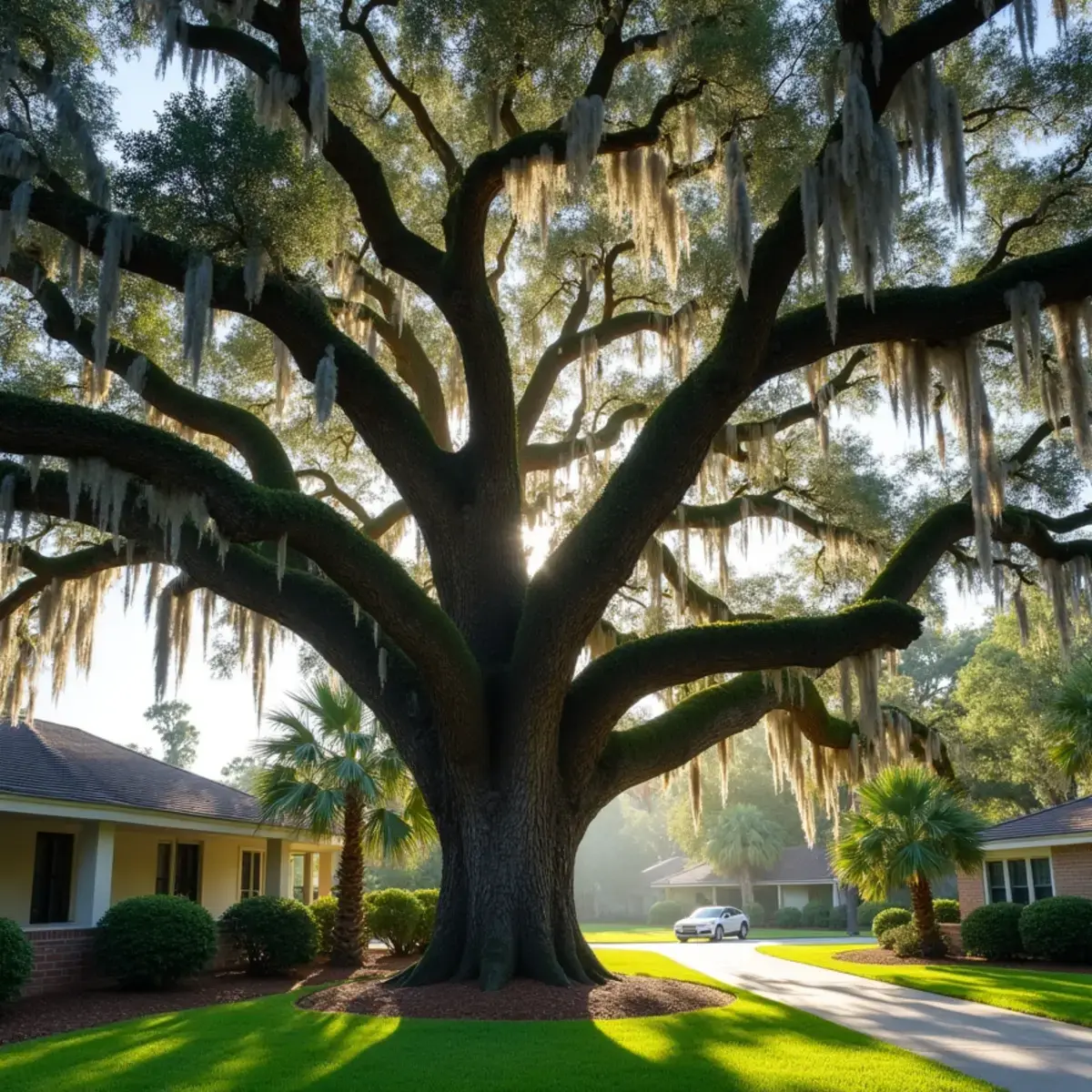 Southern live oak in Northeast Florida
