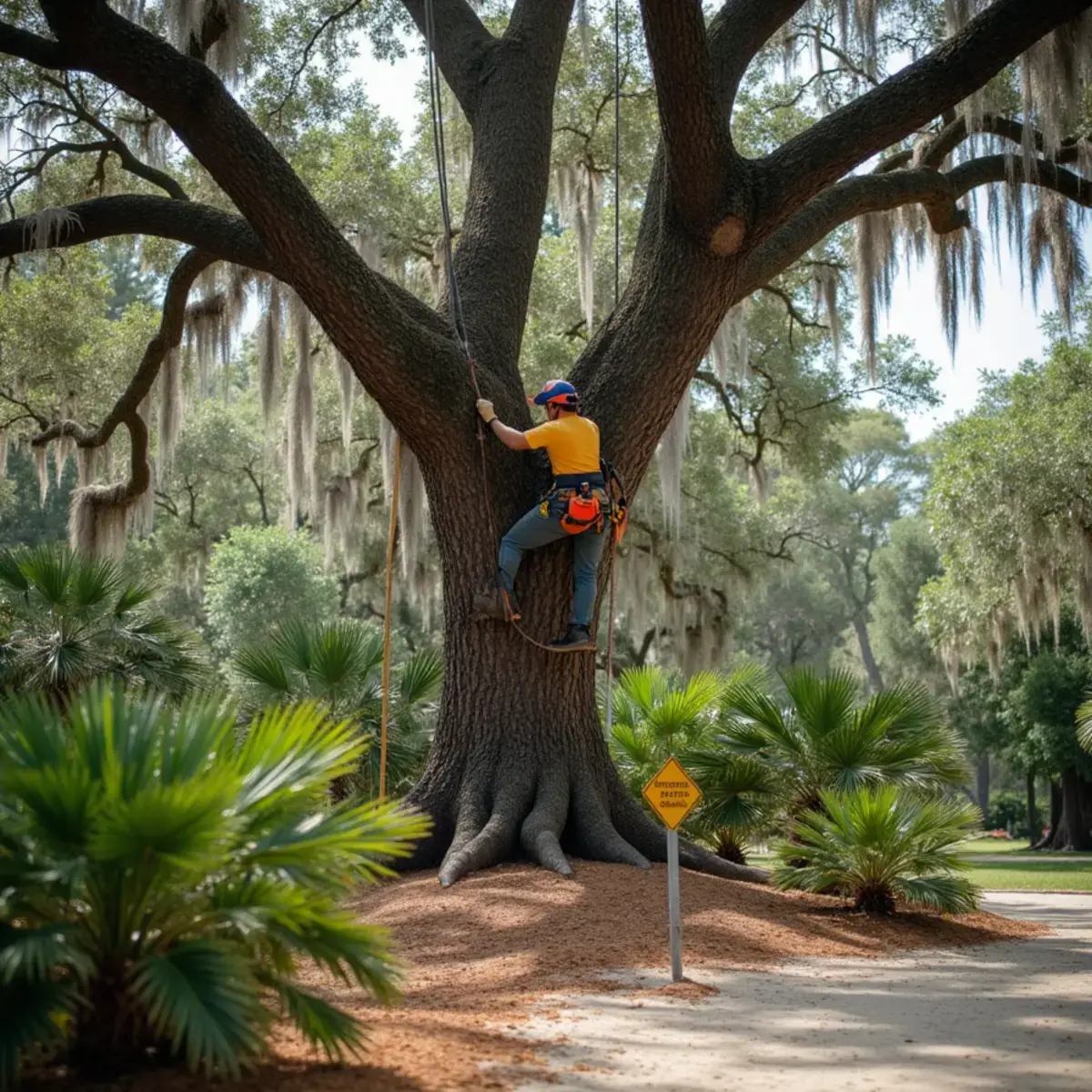 Careful work near preserve, tree service in Anastasia Island, FL