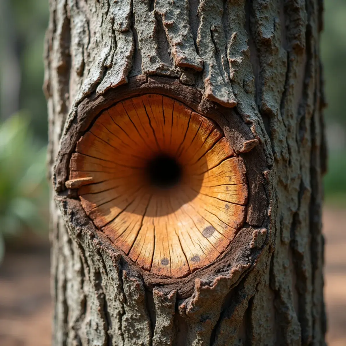 Old wound compartmentalised, tree service in Green Cove Springs, FL