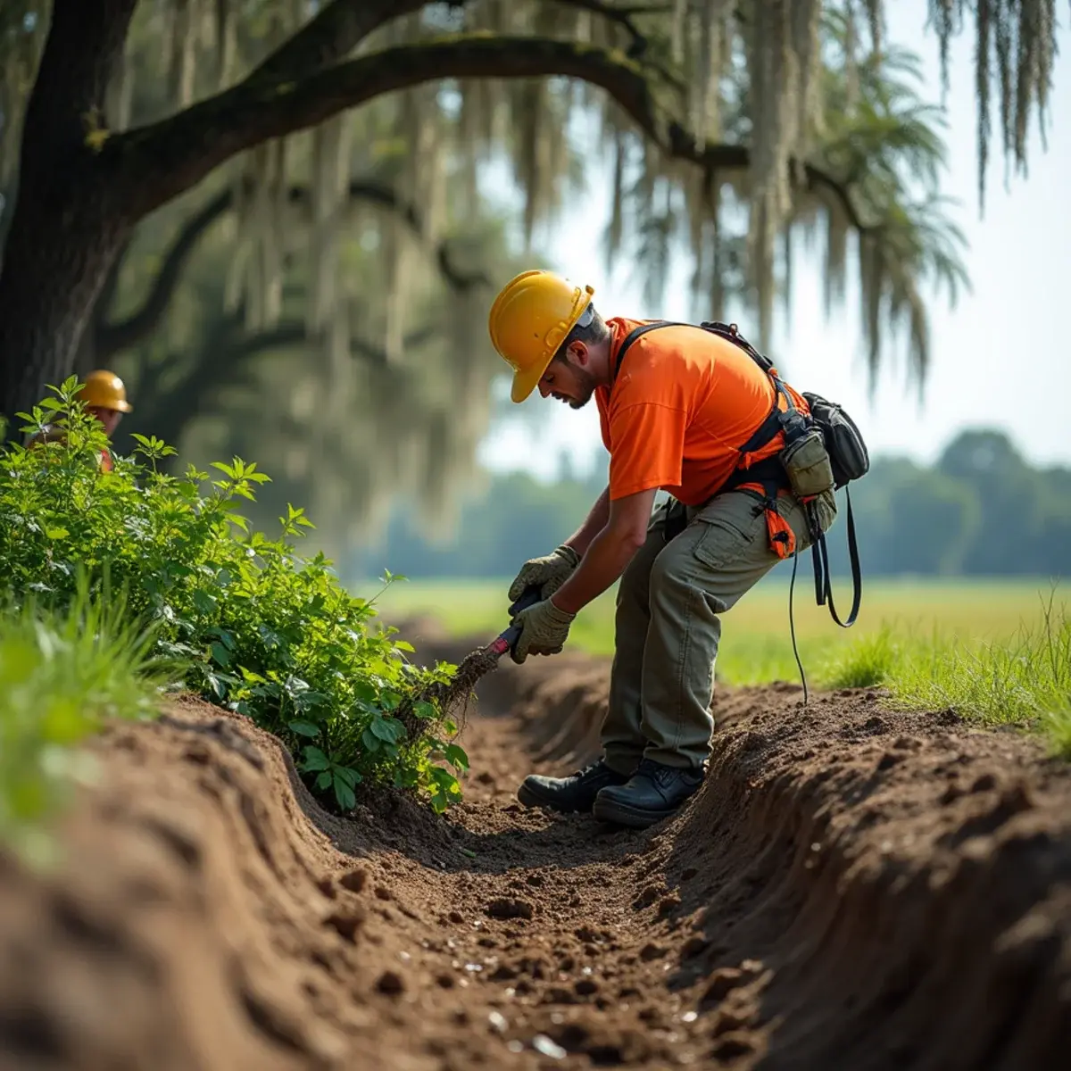 Ditch bank clearing, tree service in Hastings, FL