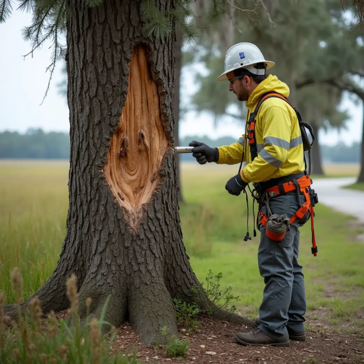 Salt damaged tree assessment, tree service in Vilano Beach, FL