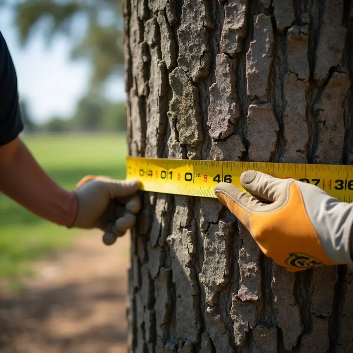 Measuring trunk diameter, tree removal permit assistance in St. Augustine, FL
